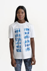 Tie Dye Print Tshirt (White)