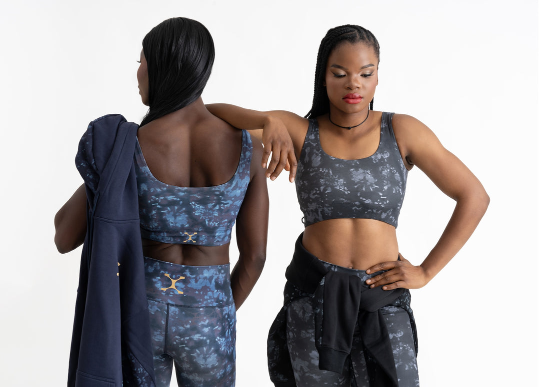 Crop Tank Top (Bleu)
